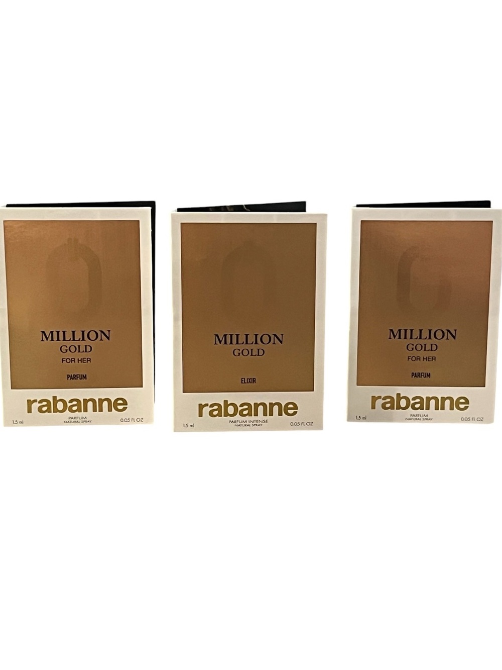 Rabanne Million Gold For Her & Million Gold Elixir Fragrance Bundle-NWT